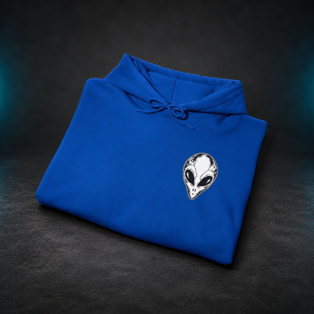 The Grays hoodie — Royal blue folded front view