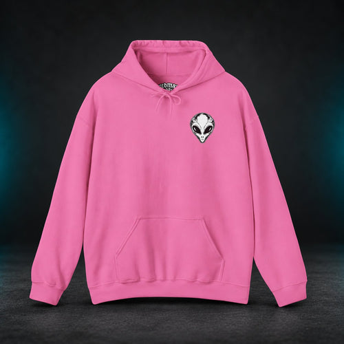 The Grays hoodie — Azalea pink front view